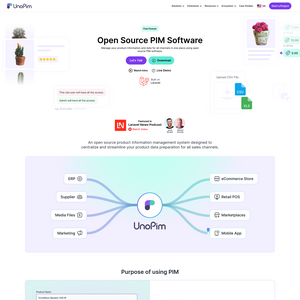 UnoPim Screenshot