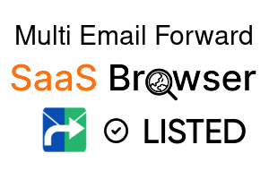 Multi Email Forward - SaaS Browser Verified Badge