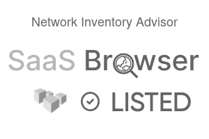 Network Inventory Advisor - SaaS Browser Verified Badge