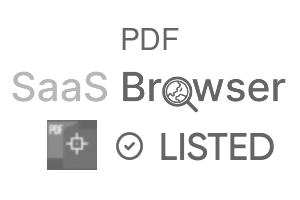PDF - SaaS Browser Verified Badge
