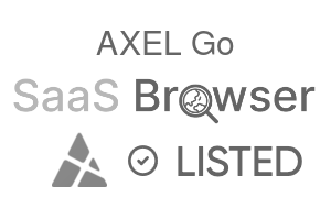 AXEL Go - SaaS Browser Verified Badge