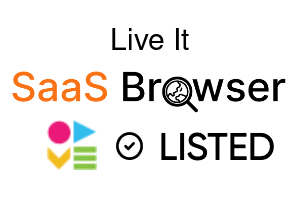 Live It - SaaS Browser Verified Badge