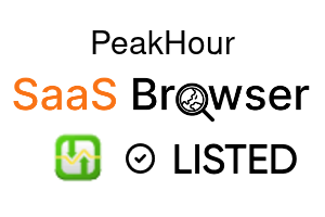 PeakHour - SaaS Browser Verified Badge