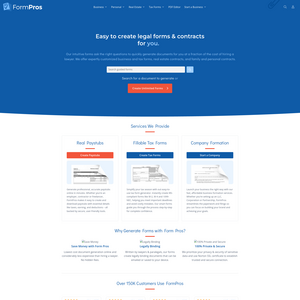 Form Pros Screenshot