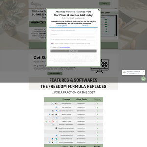 Freedom Formula Screenshot