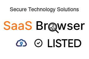 Secure Technology Solutions - SaaS Browser Verified Badge