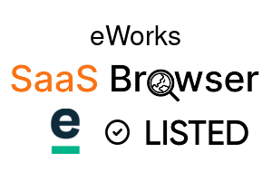 eWorks - SaaS Browser Verified Badge