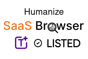 Humanize - SaaS Browser Verified Badge
