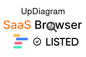 UpDiagram - SaaS Browser Verified Badge