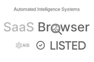 Automated Intelligence Systems - SaaS Browser Verified Badge
