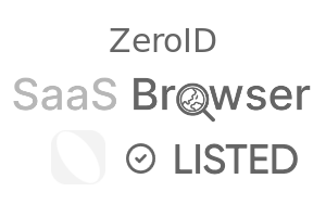ZeroID - SaaS Browser Verified Badge