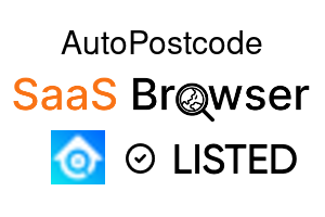 AutoPostcode - SaaS Browser Verified Badge