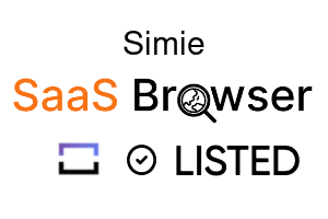 Simie - SaaS Browser Verified Badge