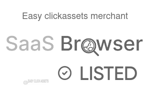 Easy clickassets merchant - SaaS Browser Verified Badge