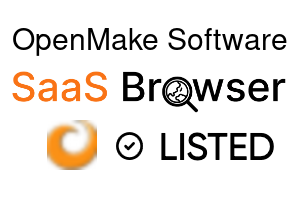 OpenMake Software - SaaS Browser Verified Badge