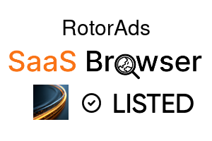 RotorAds - SaaS Browser Verified Badge