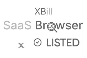 XBill - SaaS Browser Verified Badge