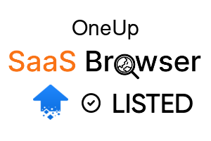 OneUp - SaaS Browser Verified Badge