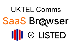 UKTEL Comms - SaaS Browser Verified Badge