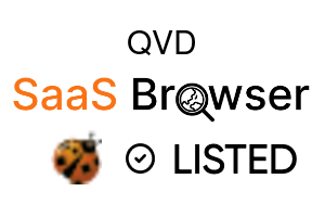 QVD - SaaS Browser Verified Badge