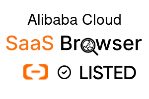 Alibaba Cloud - SaaS Browser Verified Badge