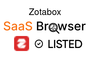 Zotabox - SaaS Browser Verified Badge