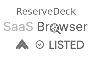 ReserveDeck - SaaS Browser Verified Badge