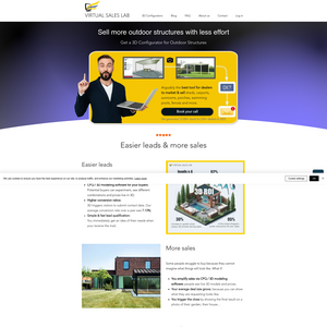 Virtual Sales Lab Screenshot