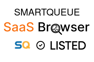 SMARTQUEUE - SaaS Browser Verified Badge