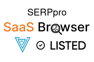 SERPpro - SaaS Browser Verified Badge