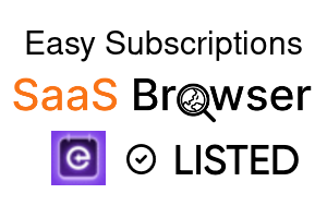 Easy Subscriptions - SaaS Browser Verified Badge