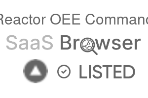 Reactor OEE Command - SaaS Browser Verified Badge