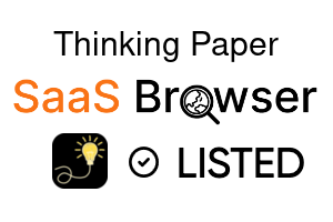Thinking Paper - SaaS Browser Verified Badge