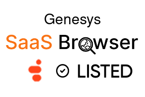 Genesys - SaaS Browser Verified Badge