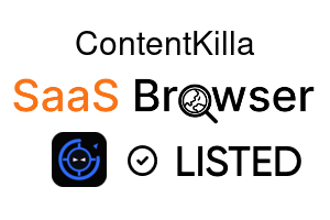 ContentKilla - SaaS Browser Verified Badge