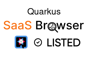 Quarkus - SaaS Browser Verified Badge