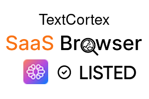 TextCortex - SaaS Browser Verified Badge