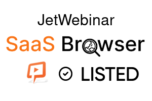 JetWebinar - SaaS Browser Verified Badge