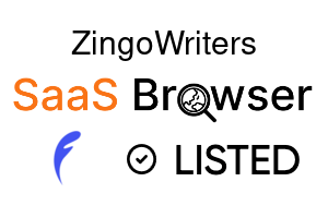 ZingoWriters - SaaS Browser Verified Badge