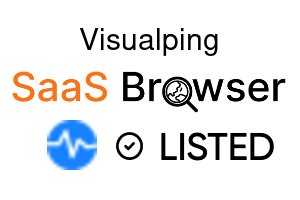 Visualping - SaaS Browser Verified Badge