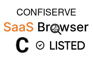 CONFISERVE - SaaS Browser Verified Badge