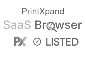 PrintXpand - SaaS Browser Verified Badge