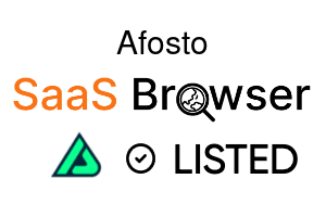 Afosto - SaaS Browser Verified Badge