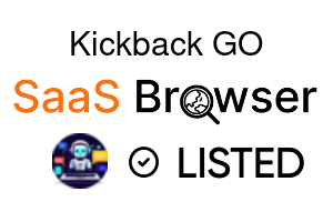 Kickback GO - SaaS Browser Verified Badge