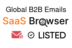 Global B2B Emails - SaaS Browser Verified Badge