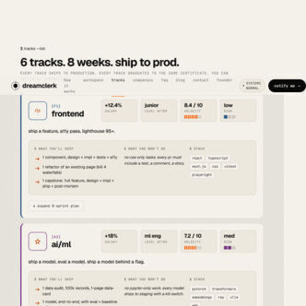 Dreamclerk Screenshot 2