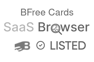 BFree Cards - SaaS Browser Verified Badge