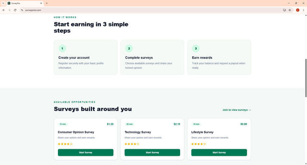 SurveyPro Screenshot 1