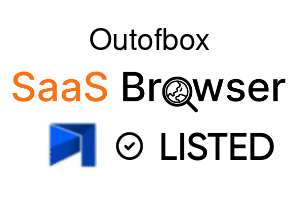Outofbox - SaaS Browser Verified Badge