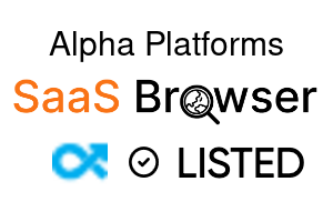 Alpha Platforms - SaaS Browser Verified Badge